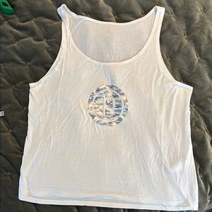 White Pure Barre Logo Tank